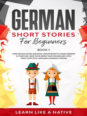 cover image of German Short Stories for Beginners Book 1